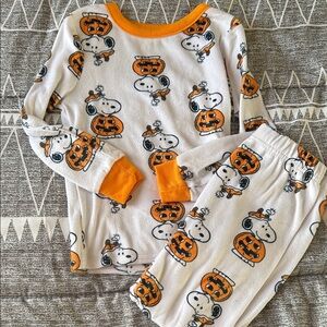 Peanuts Halloween Pajama Set Size 4T